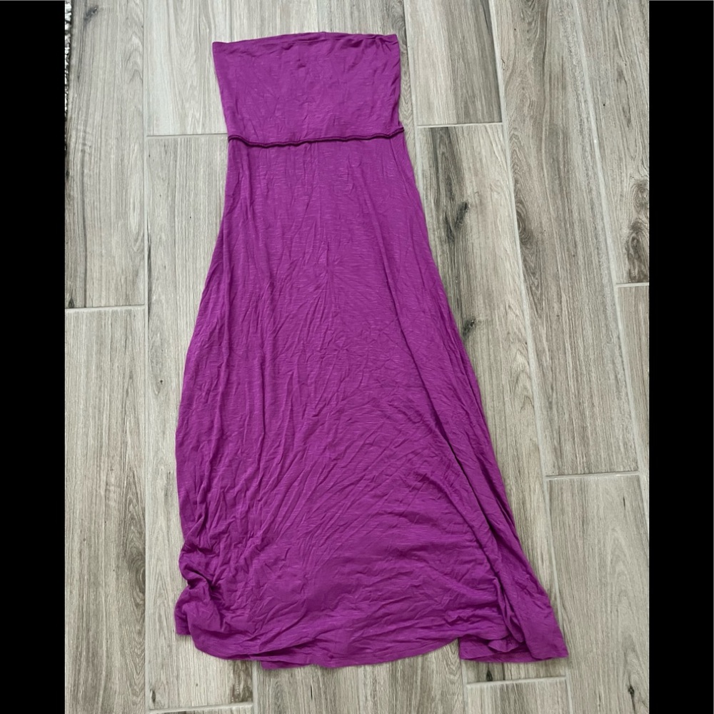 Strapless dress or maxi skirt
